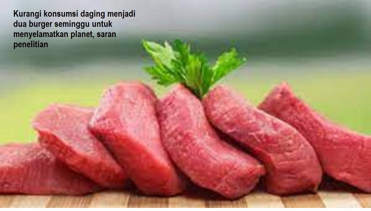 Kurangi konsumsi daging menjadi dua burger seminggu untuk menyelamatkan planet, saran penelitian