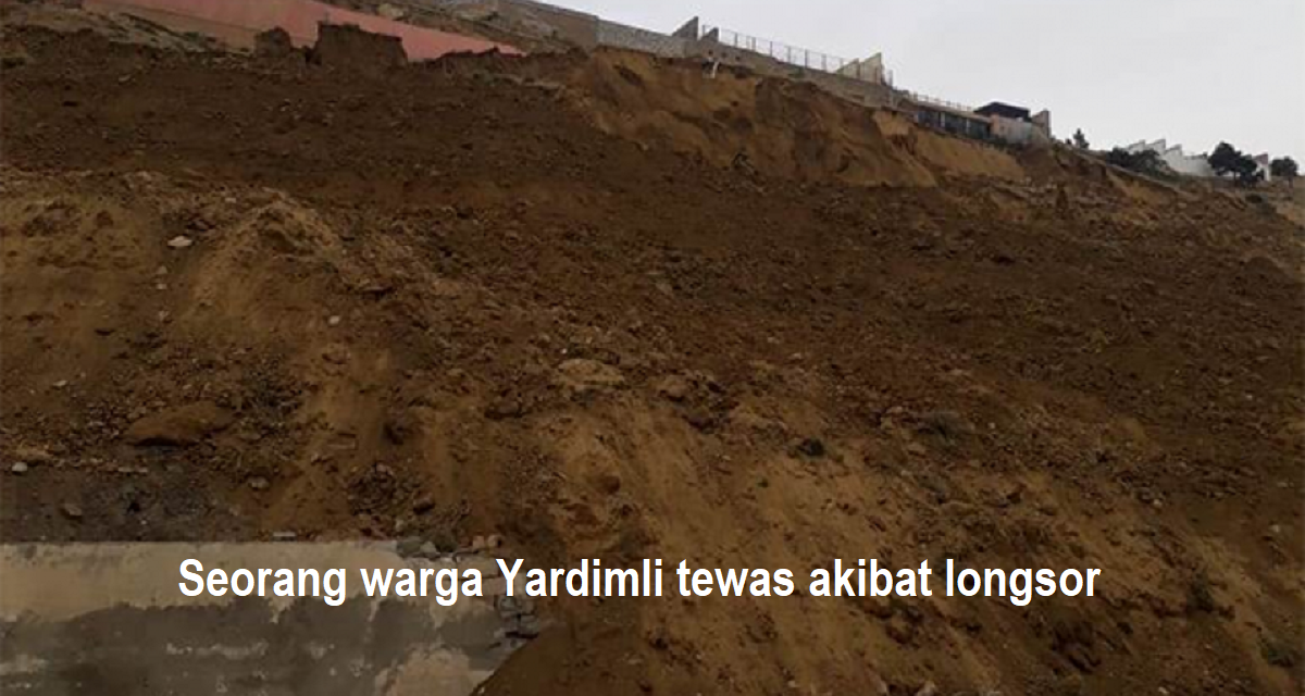 Seorang warga Yardimli tewas akibat longsor