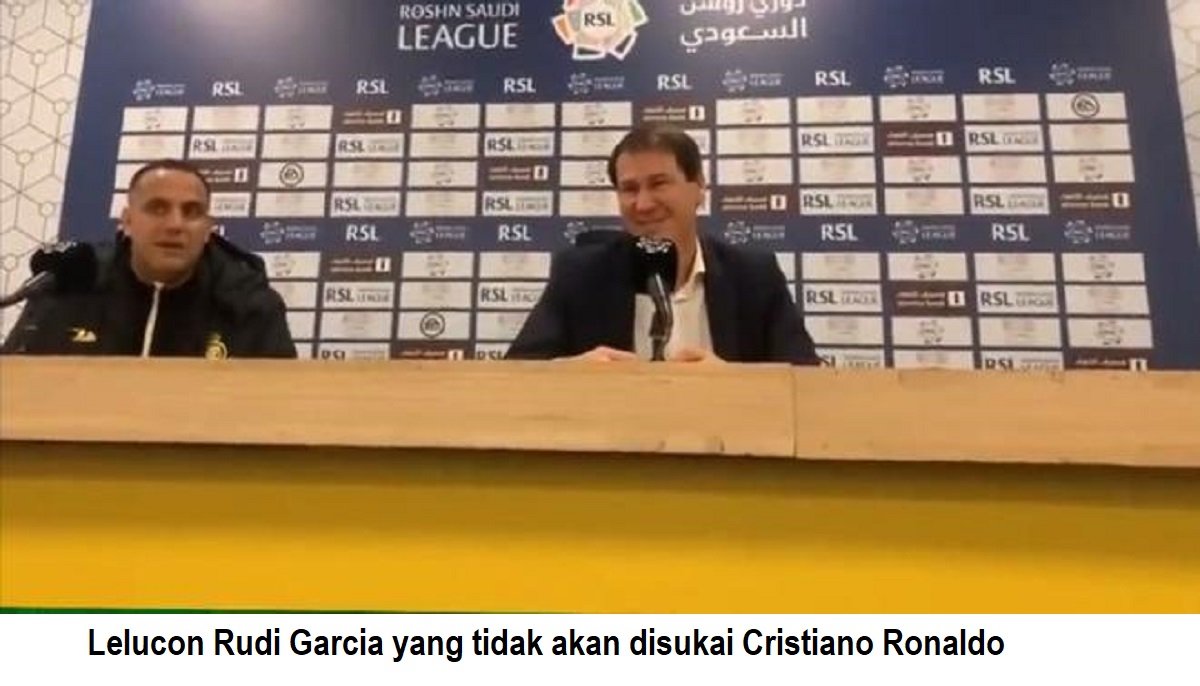 Lelucon Rudi Garcia yang tidak akan disukai Cristiano Ronaldo