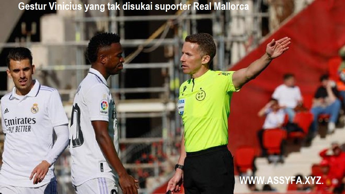 Gestur Vinicius yang tak disukai suporter Real Mallorca