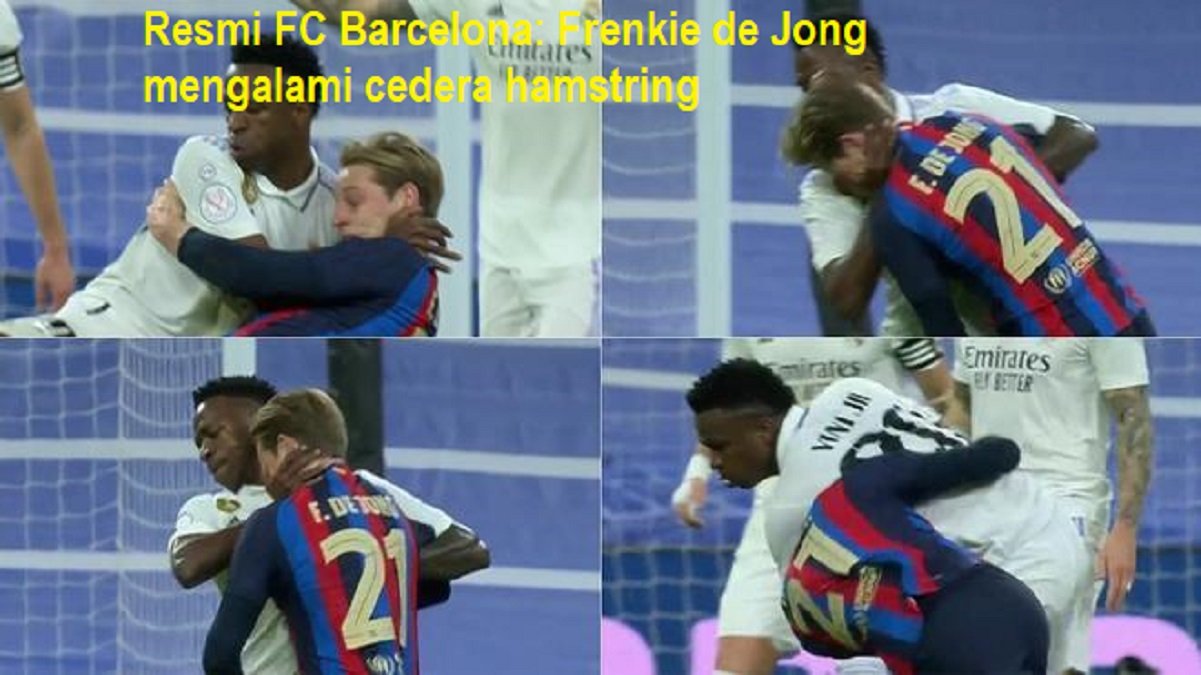Resmi FC Barcelona: Frenkie de Jong mengalami cedera hamstring