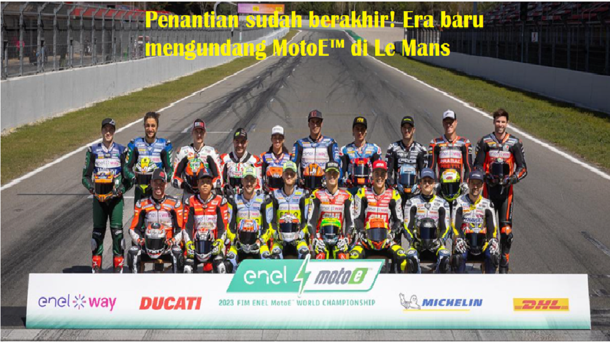 Penantian sudah berakhir! Era baru mengundang MotoE™ di Le Mans